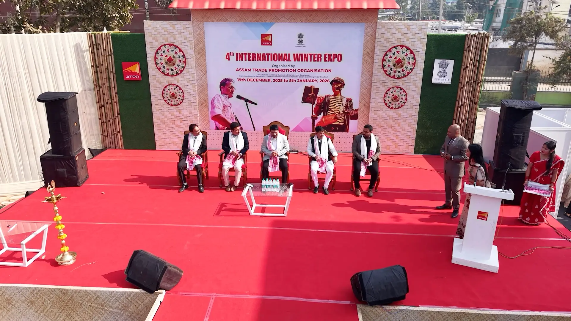 Main stage programming during the expo