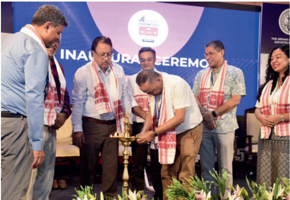 Inauguration lamp-lighting ceremony